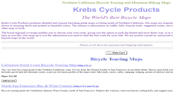 Desktop Screenshot of krebscycleproducts.com